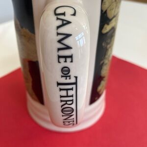 Game of Thrones tankard/mug 22oz heavy ceramic Map of Essos  and Westeros 2014
